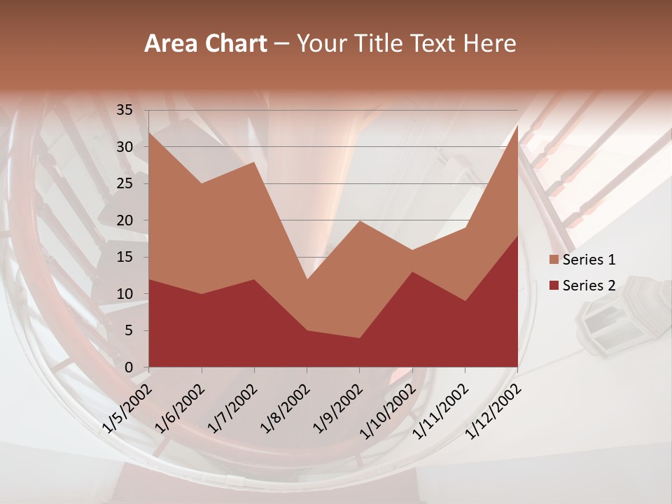 Sunlight Downward Decorate PowerPoint Template