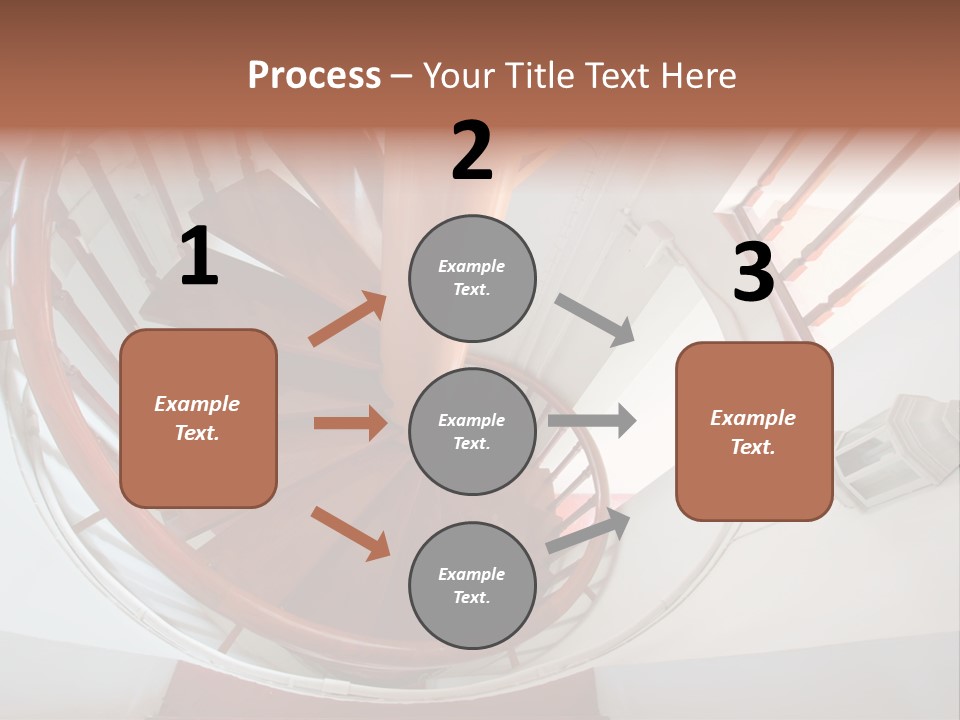 Sunlight Downward Decorate PowerPoint Template