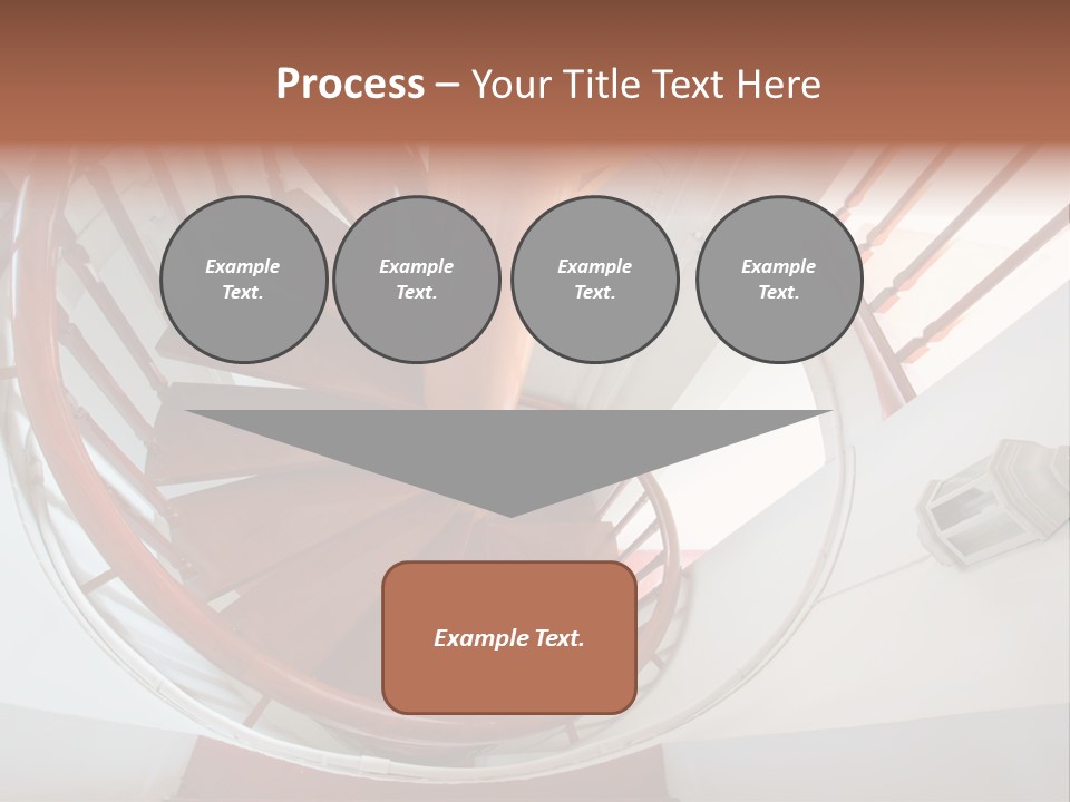 Sunlight Downward Decorate PowerPoint Template