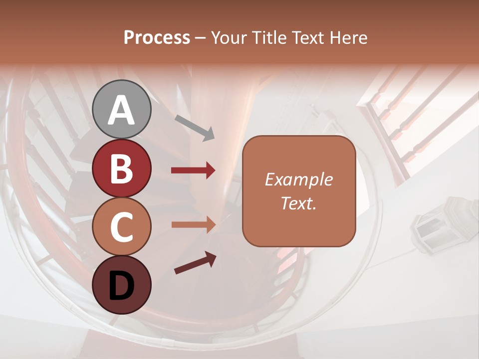 Sunlight Downward Decorate PowerPoint Template