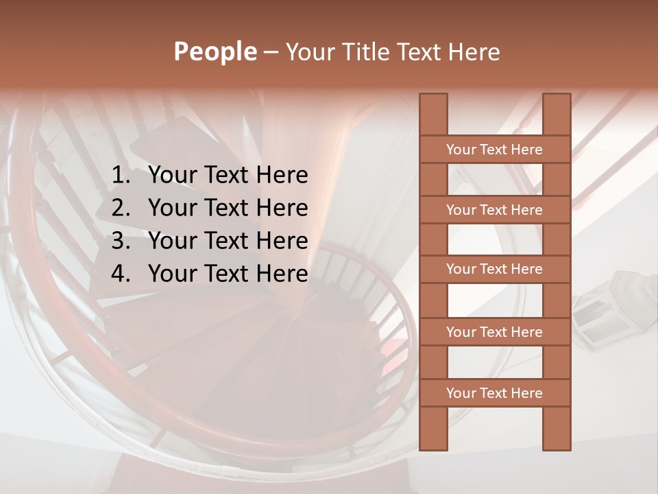 Sunlight Downward Decorate PowerPoint Template