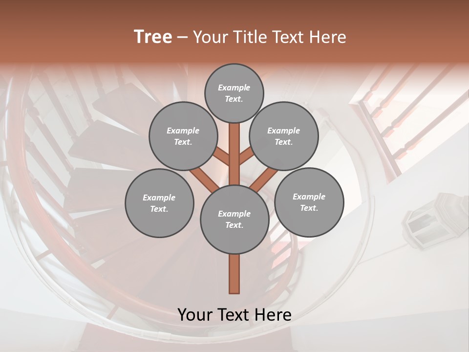Sunlight Downward Decorate PowerPoint Template