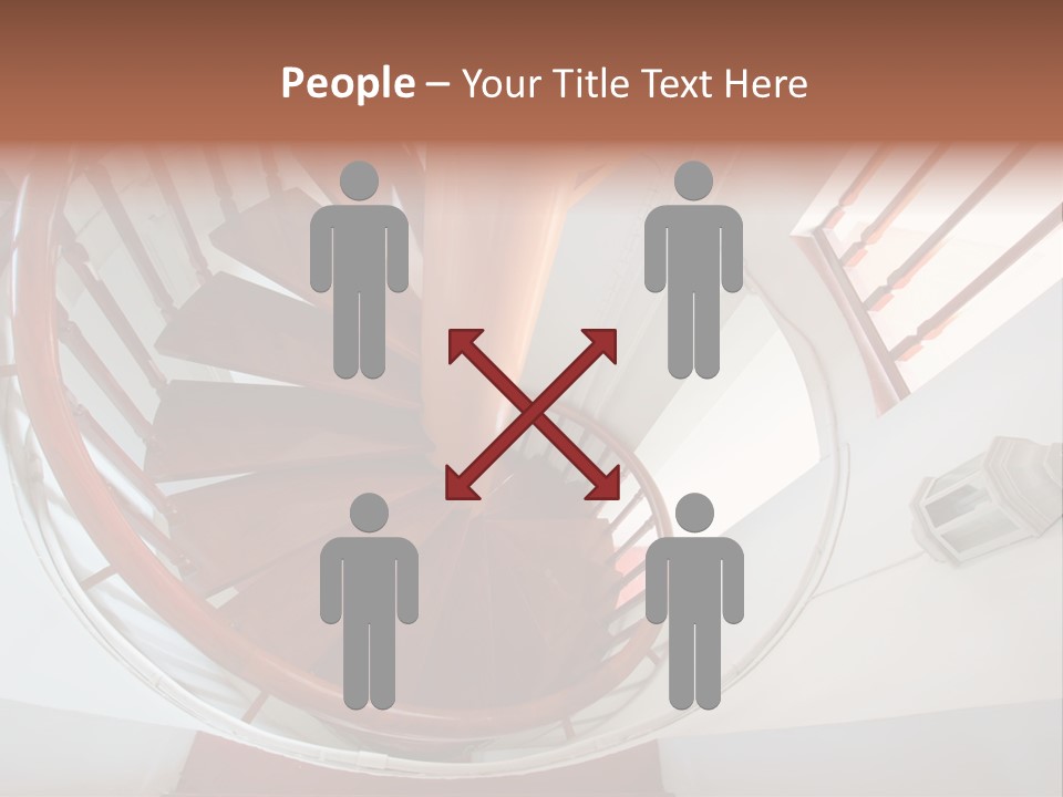 Sunlight Downward Decorate PowerPoint Template