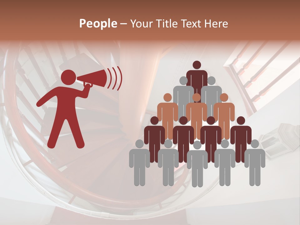 Sunlight Downward Decorate PowerPoint Template