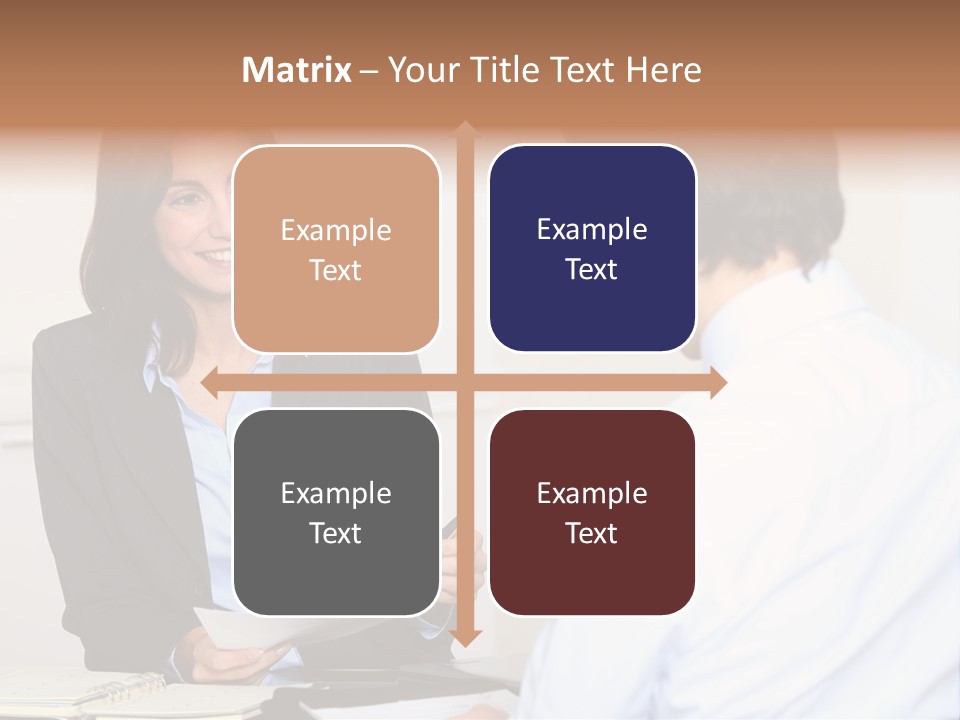 Human Manager Job PowerPoint Template