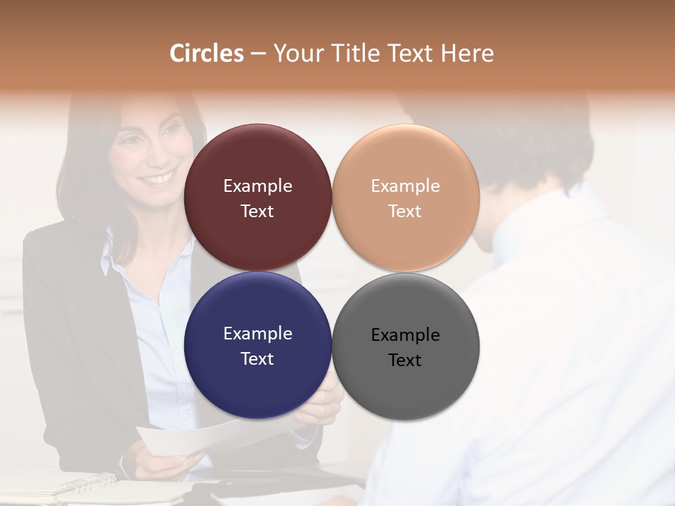 Human Manager Job PowerPoint Template