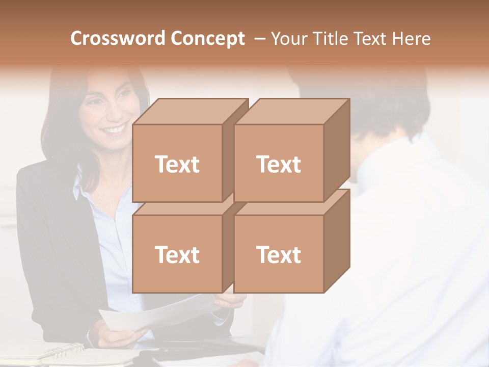Human Manager Job PowerPoint Template
