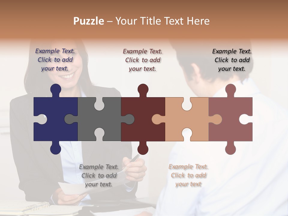 Human Manager Job PowerPoint Template