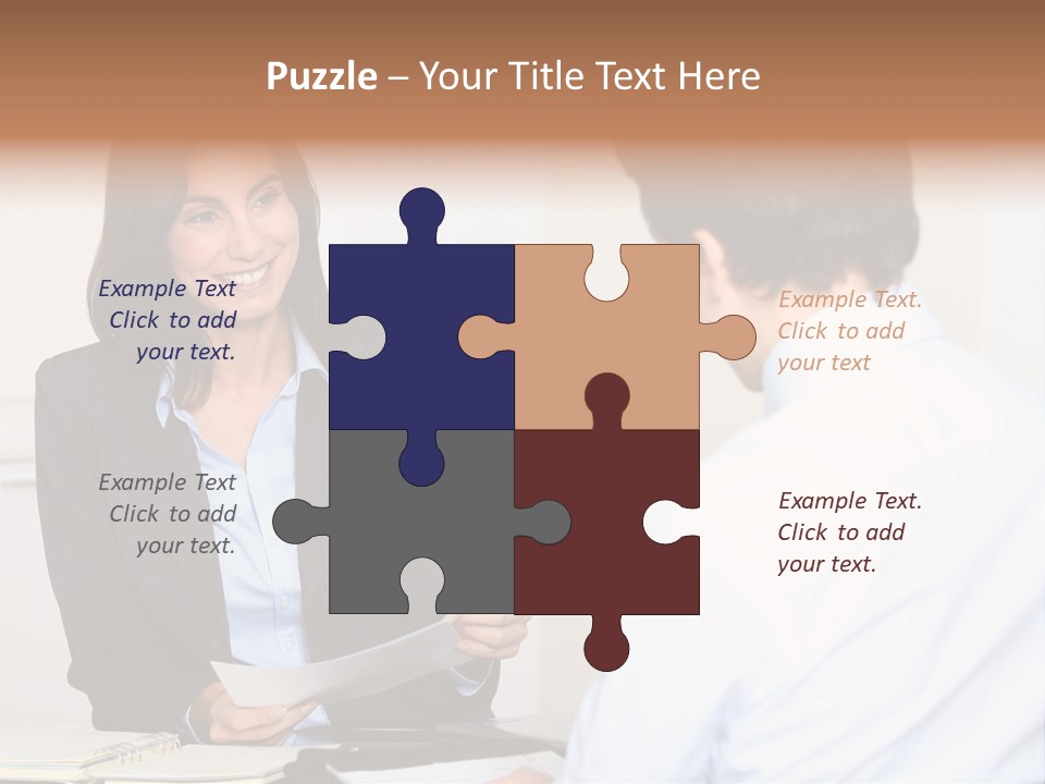 Human Manager Job PowerPoint Template