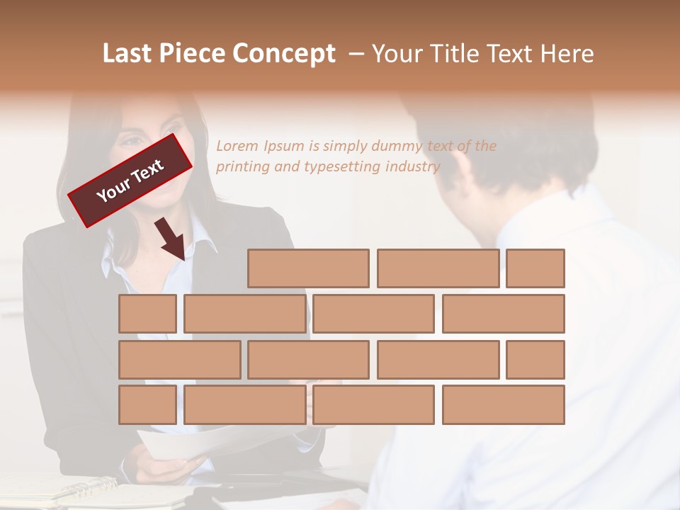 Human Manager Job PowerPoint Template