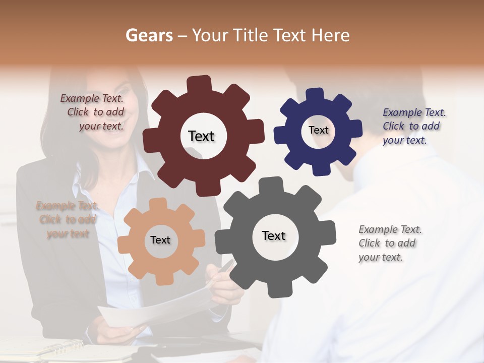 Human Manager Job PowerPoint Template