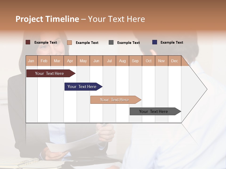 Human Manager Job PowerPoint Template