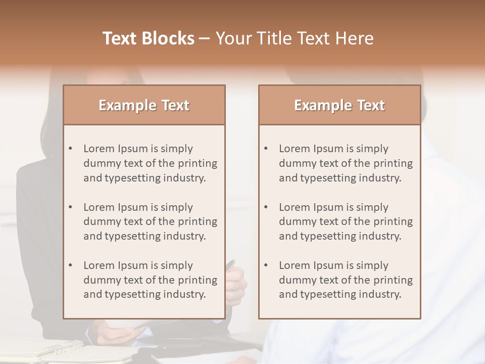 Human Manager Job PowerPoint Template