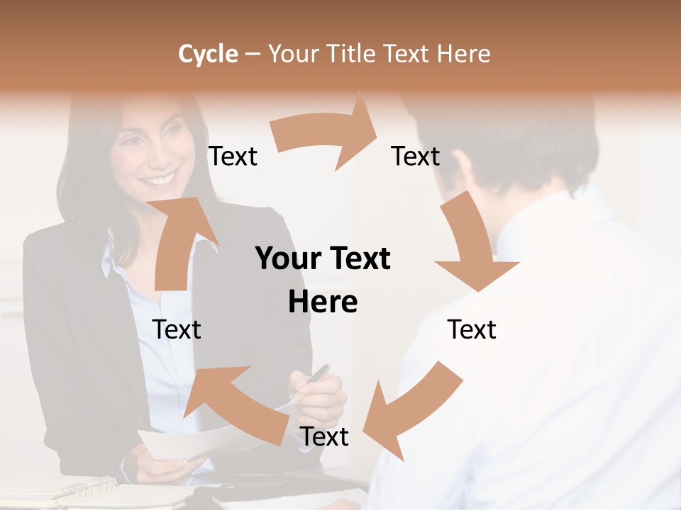 Human Manager Job PowerPoint Template