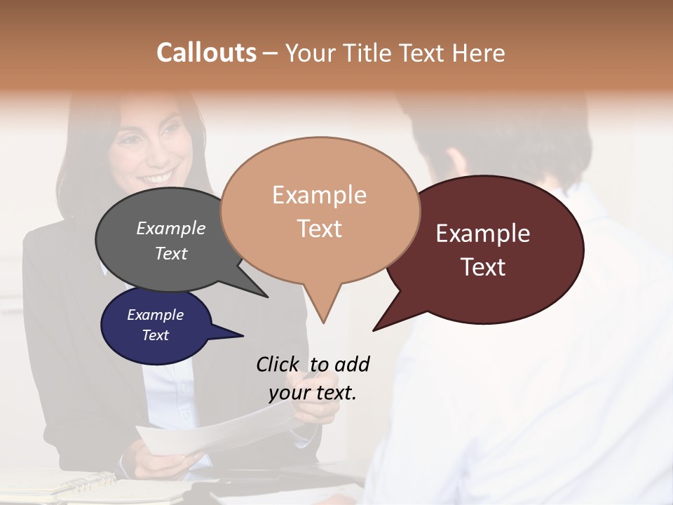 Human Manager Job PowerPoint Template