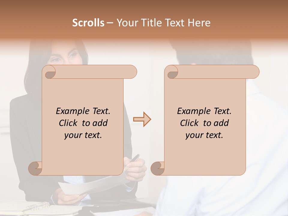 Human Manager Job PowerPoint Template