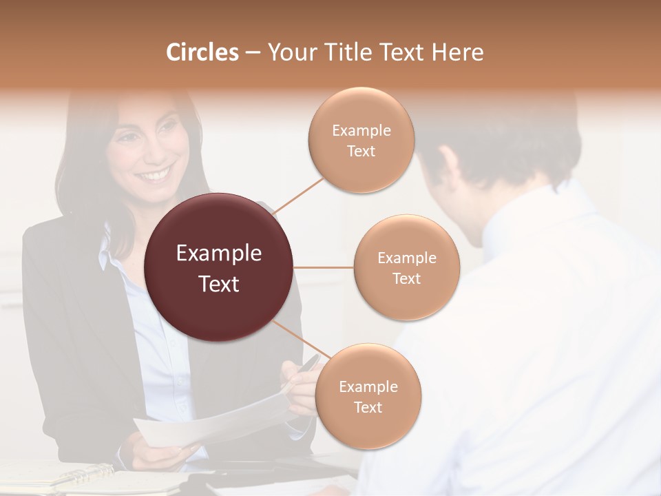 Human Manager Job PowerPoint Template