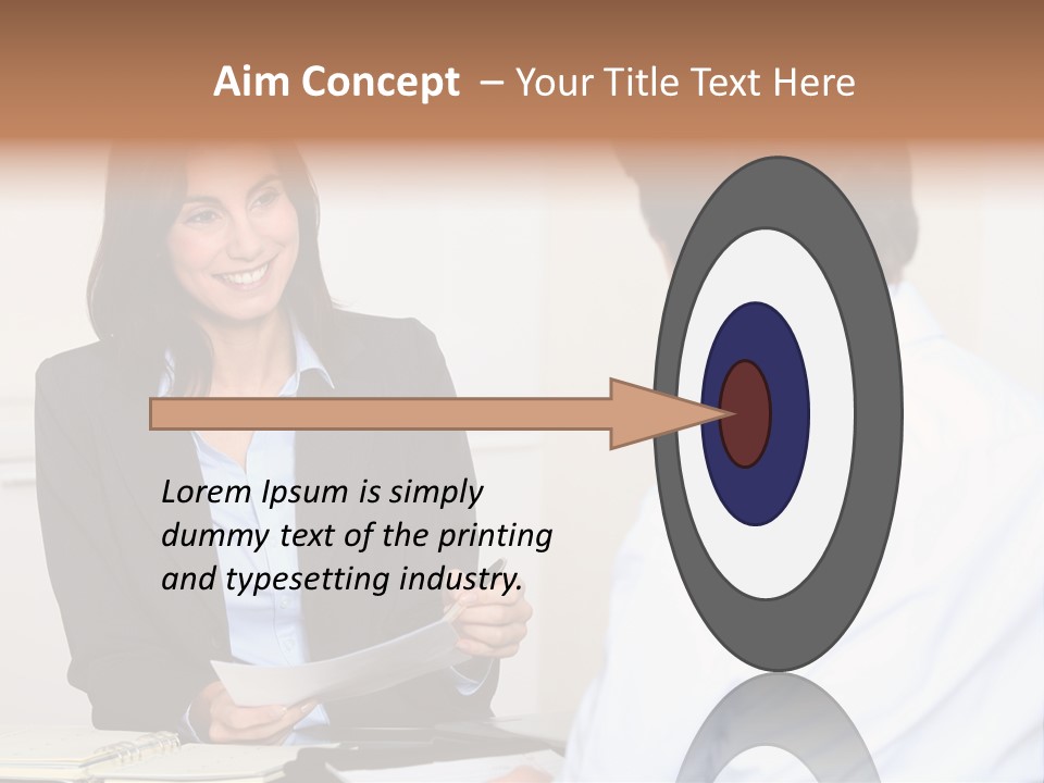 Human Manager Job PowerPoint Template