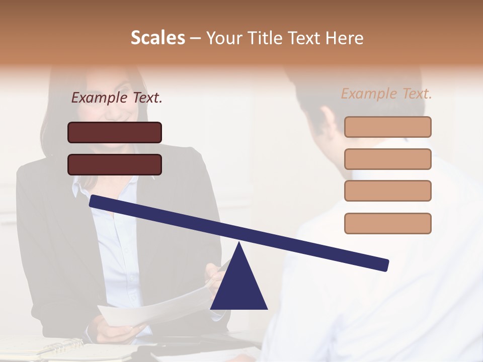 Human Manager Job PowerPoint Template