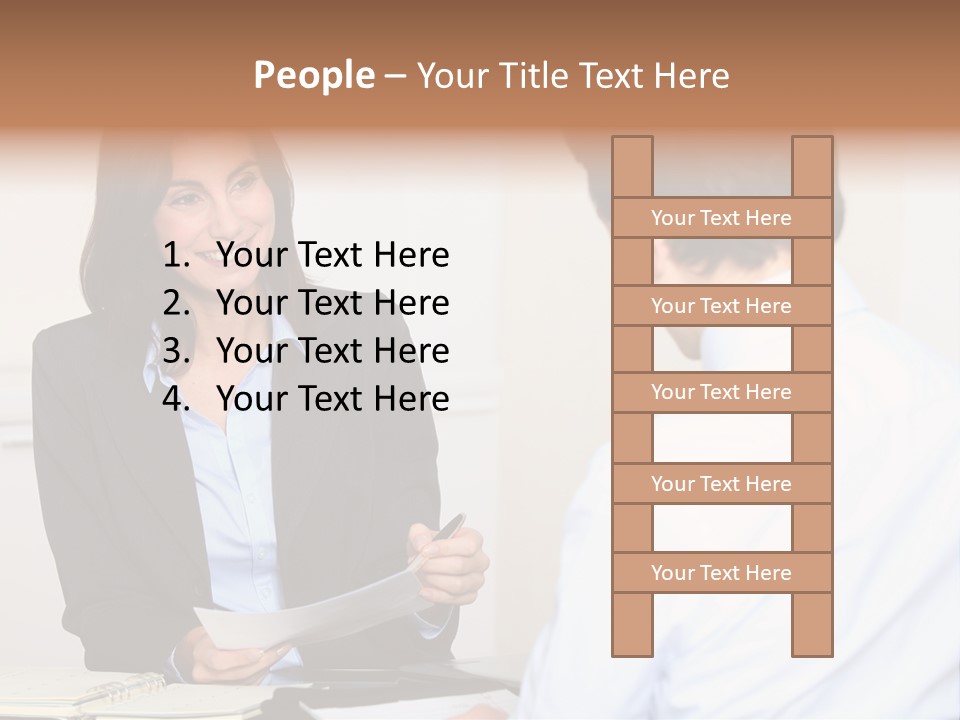 Human Manager Job PowerPoint Template