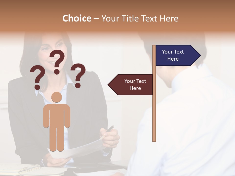 Human Manager Job PowerPoint Template