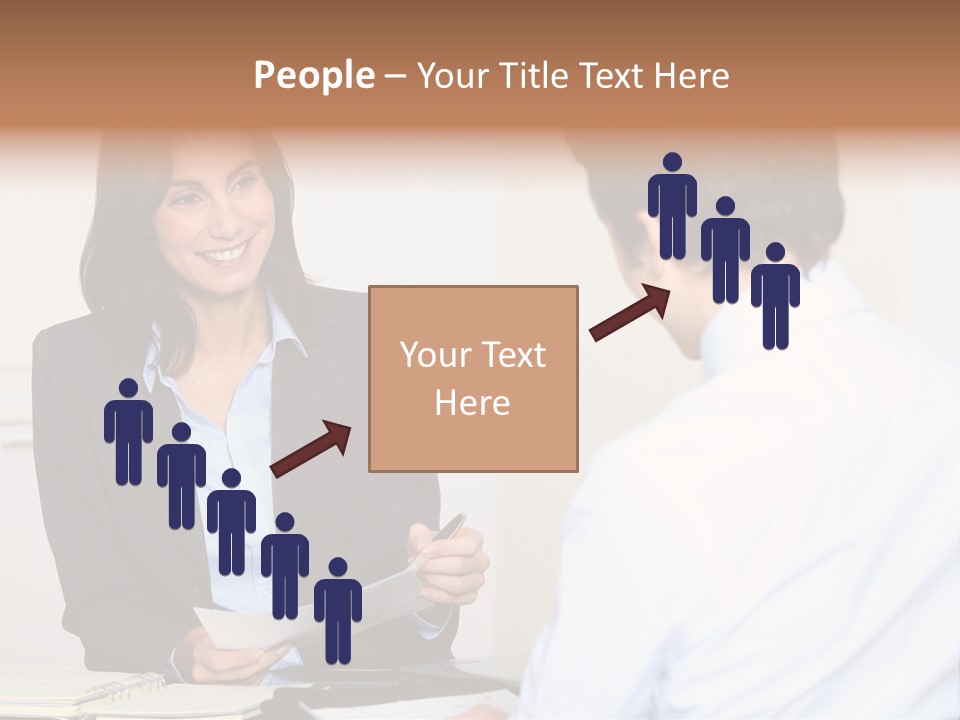 Human Manager Job PowerPoint Template