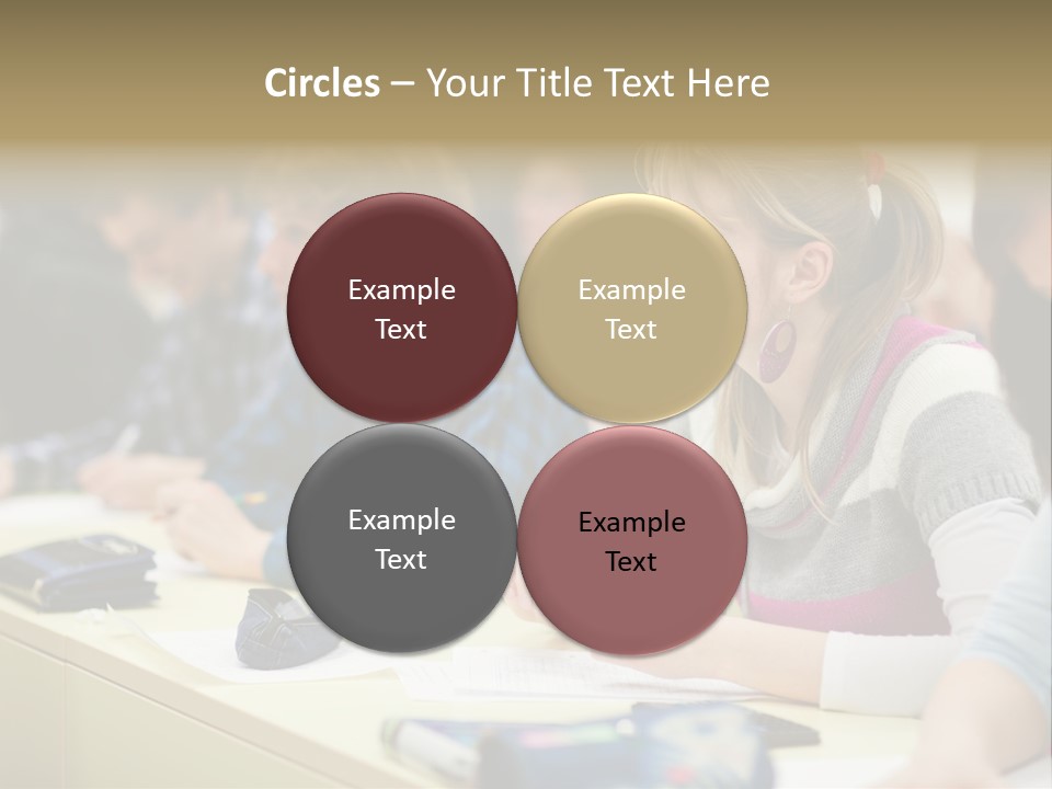 Casual Book Classroom PowerPoint Template