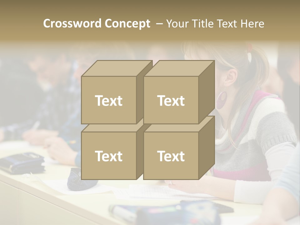 Casual Book Classroom PowerPoint Template