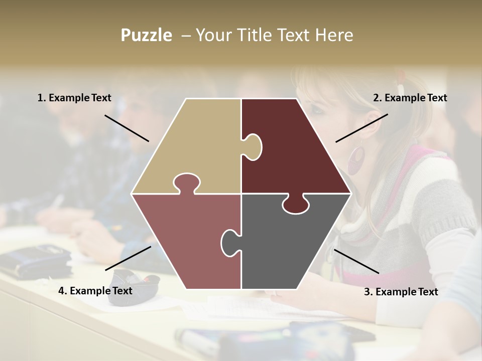 Casual Book Classroom PowerPoint Template