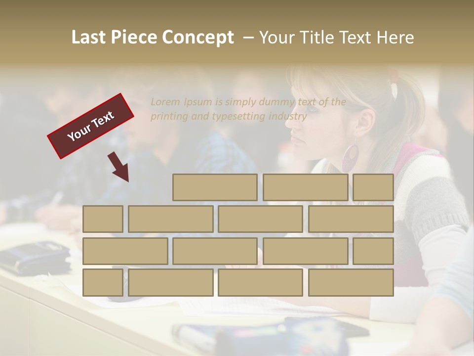 Casual Book Classroom PowerPoint Template