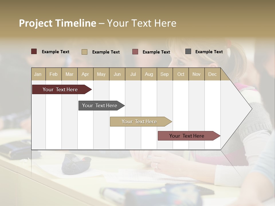 Casual Book Classroom PowerPoint Template