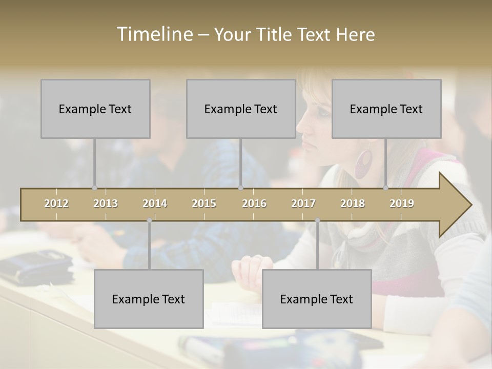 Casual Book Classroom PowerPoint Template