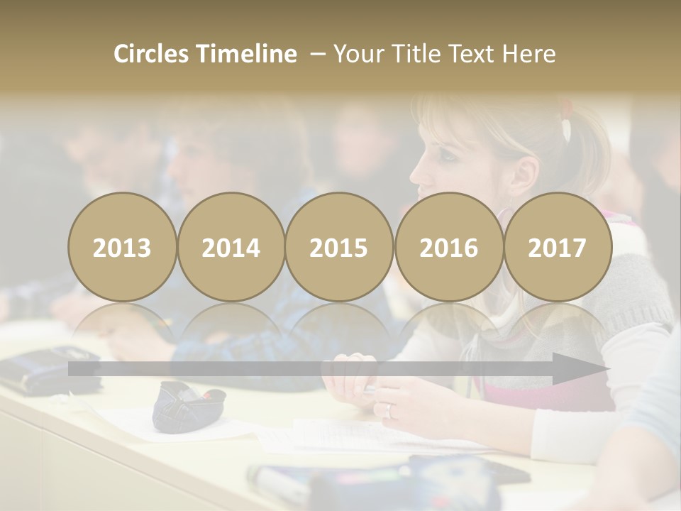 Casual Book Classroom PowerPoint Template