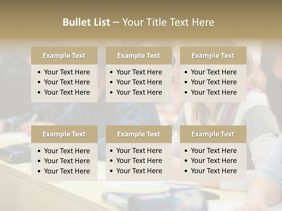Casual Book Classroom PowerPoint Template