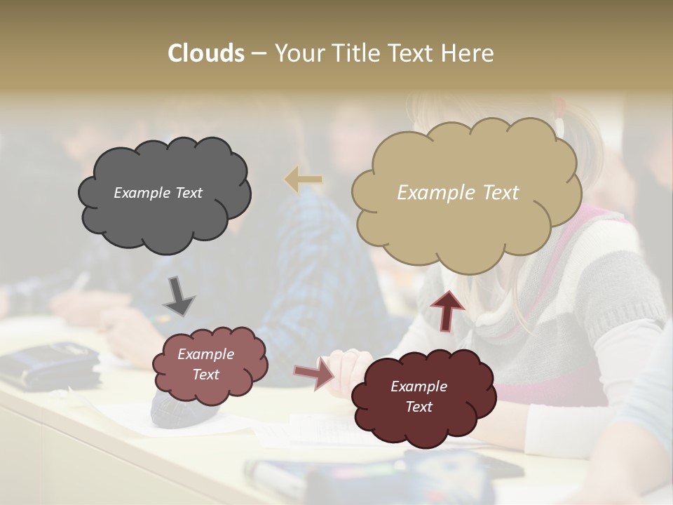 Casual Book Classroom PowerPoint Template