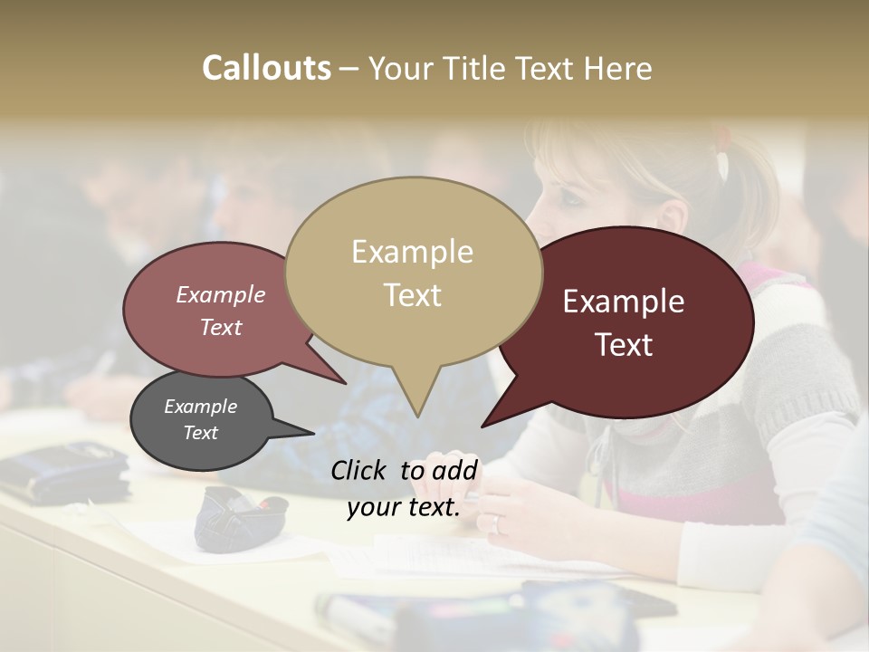 Casual Book Classroom PowerPoint Template