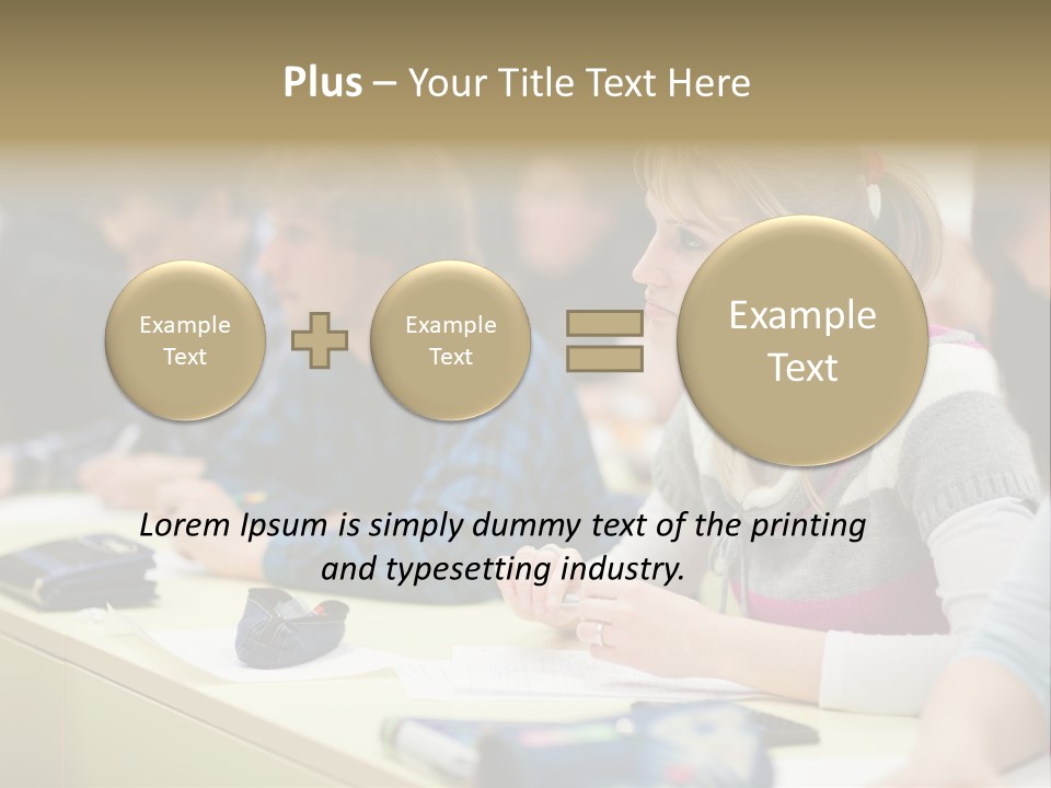 Casual Book Classroom PowerPoint Template