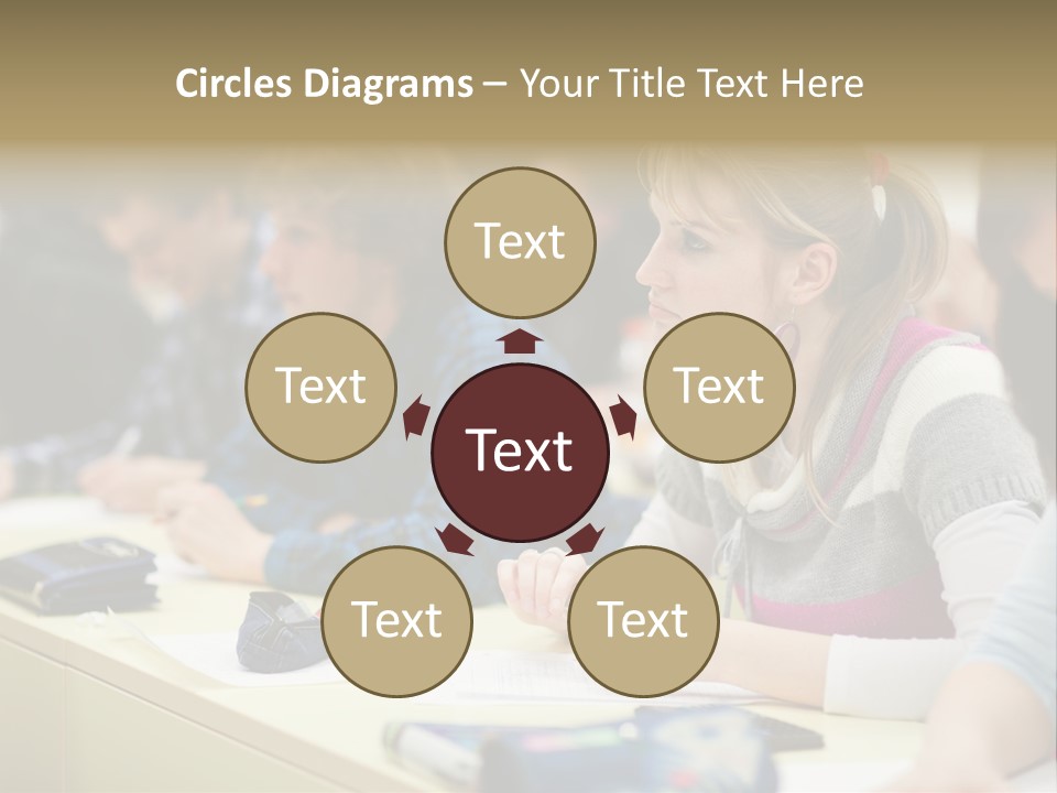 Casual Book Classroom PowerPoint Template