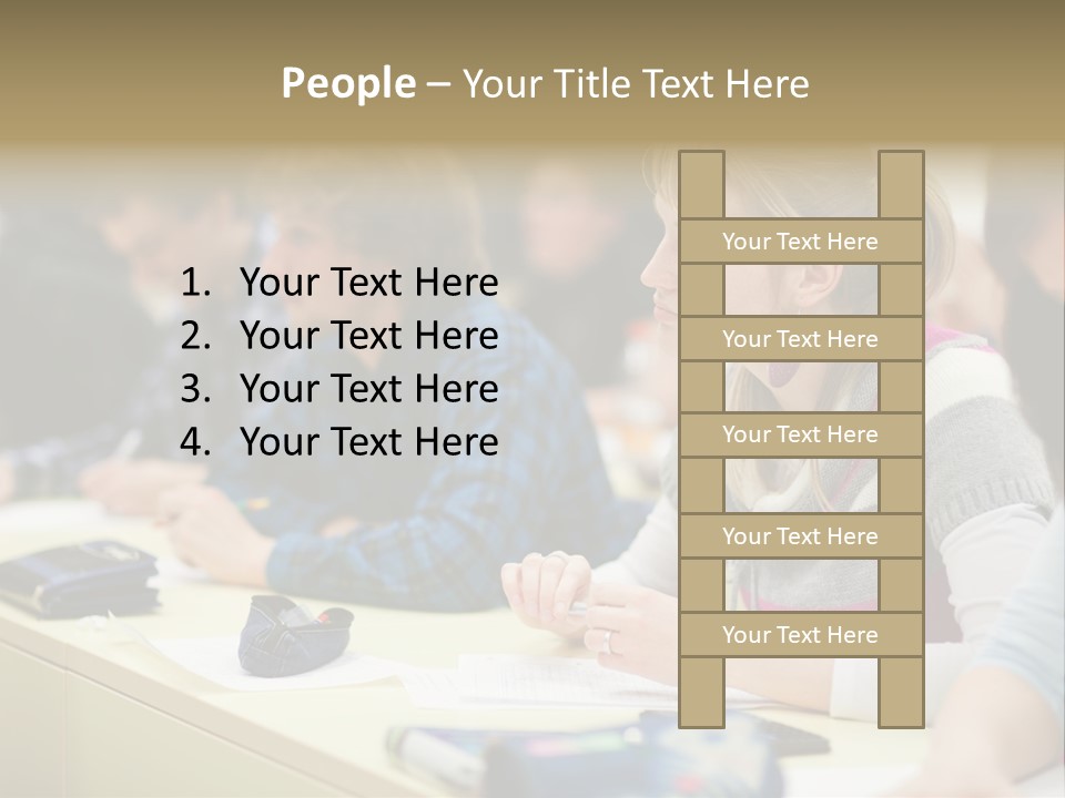 Casual Book Classroom PowerPoint Template