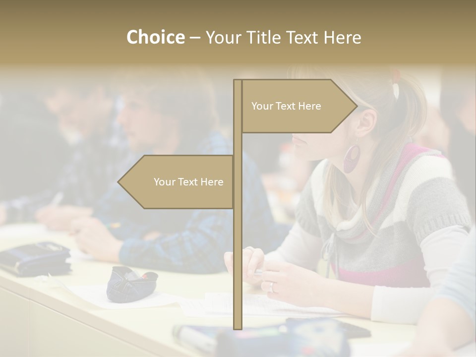 Casual Book Classroom PowerPoint Template