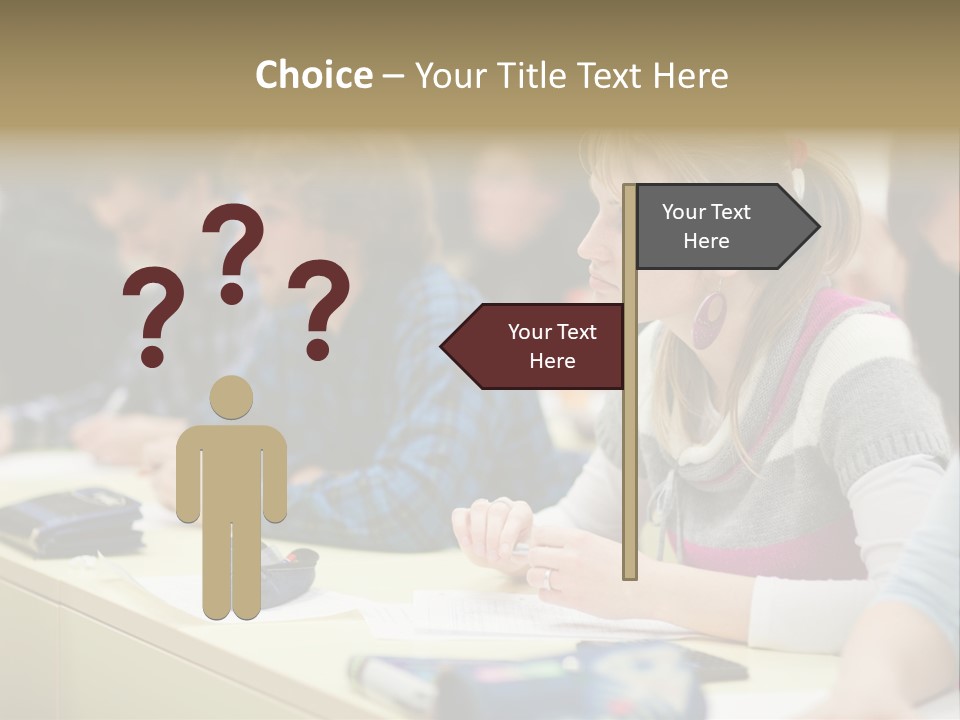 Casual Book Classroom PowerPoint Template