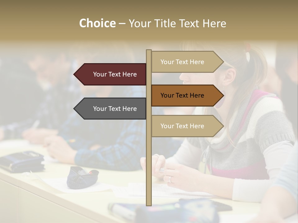 Casual Book Classroom PowerPoint Template