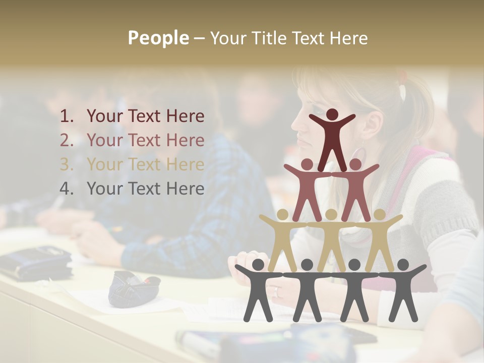 Casual Book Classroom PowerPoint Template