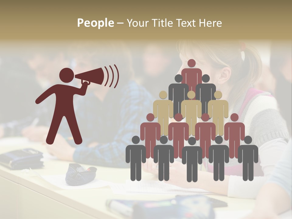 Casual Book Classroom PowerPoint Template