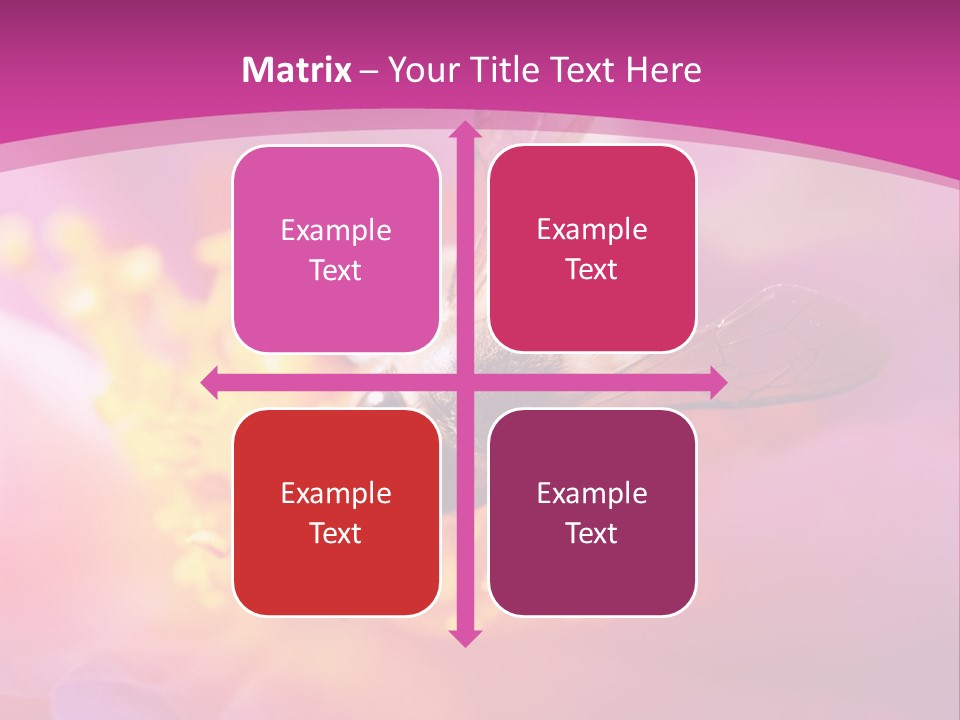 Botany Season Flower PowerPoint Template