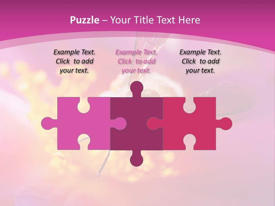 Botany Season Flower PowerPoint Template