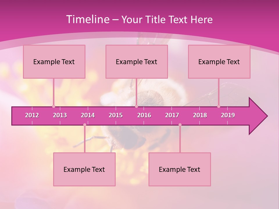 Botany Season Flower PowerPoint Template