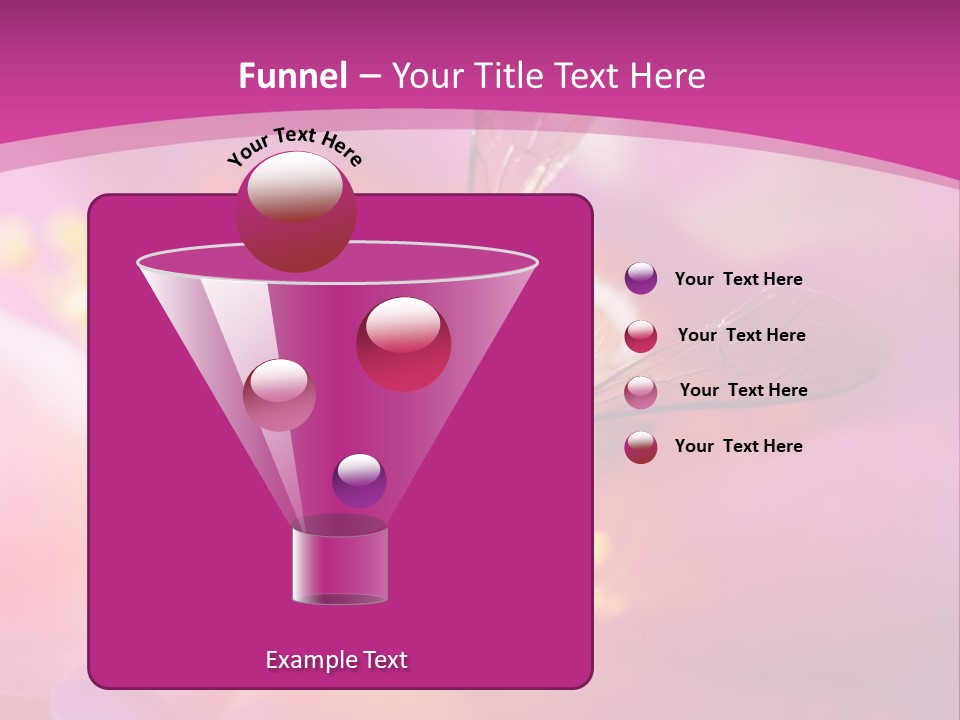 Botany Season Flower PowerPoint Template