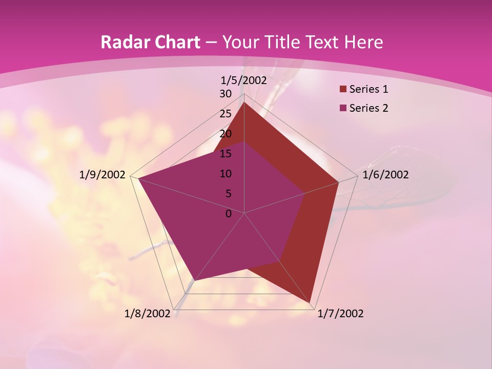 Botany Season Flower PowerPoint Template
