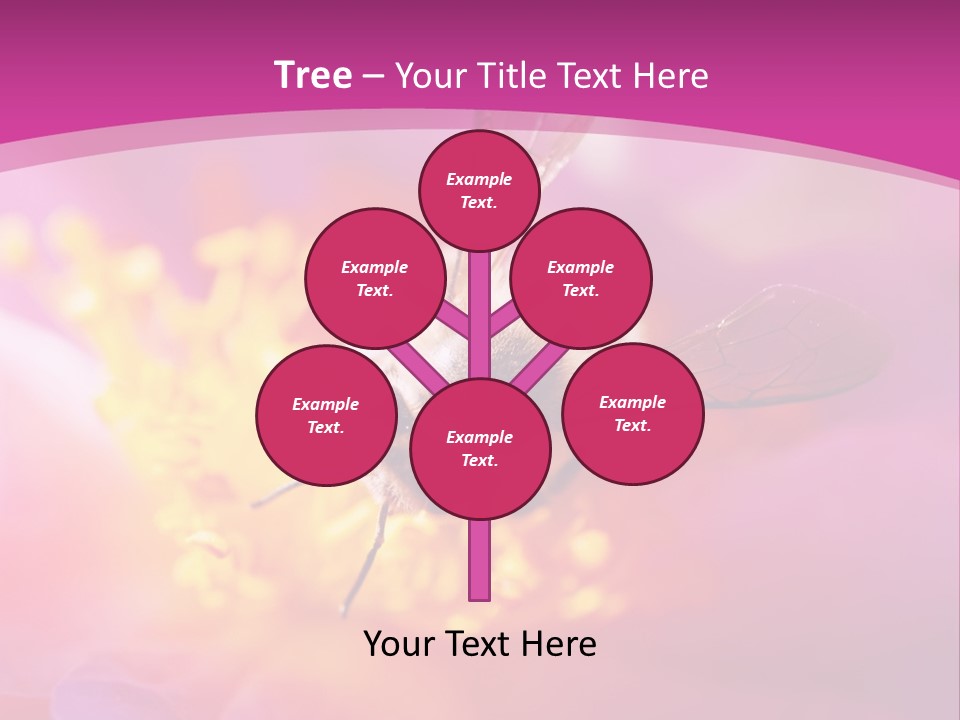Botany Season Flower PowerPoint Template